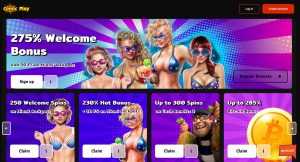 ComicPlay Casino Bonus