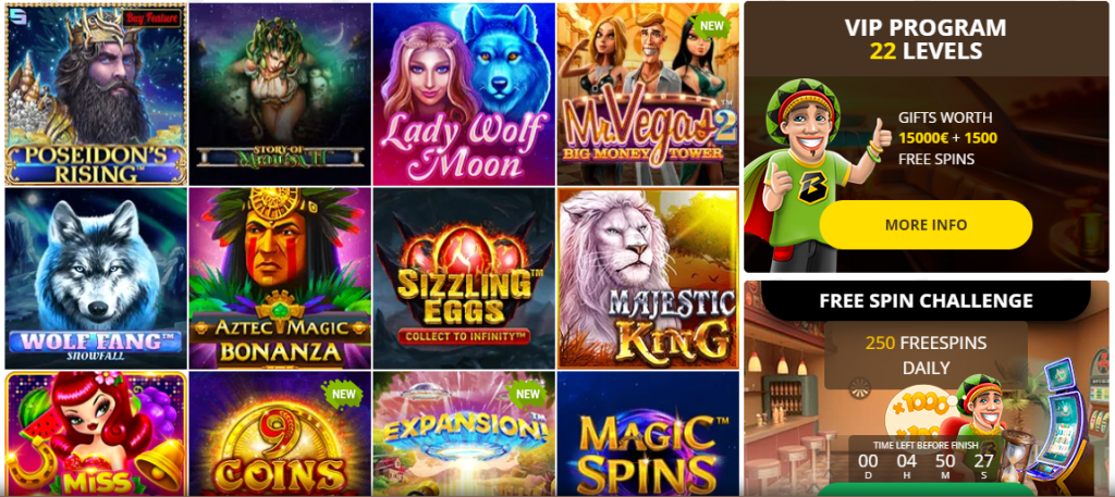 bob casino games