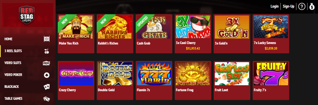 Red Stag Casino game