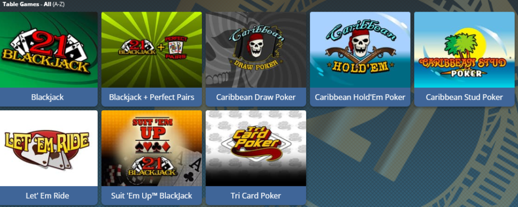 Roaring 21 Casino Review and Rating 3